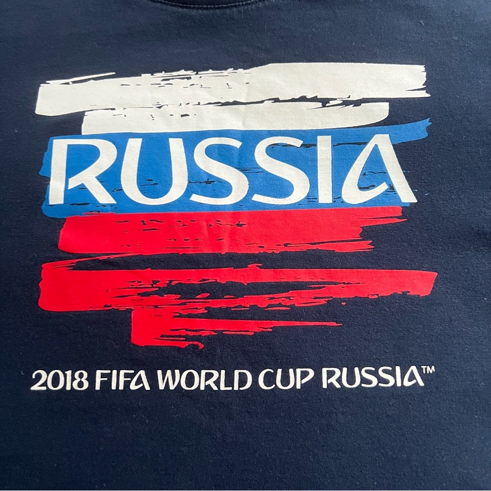FIFA WORD CUP 2018 SOCCER GRAPHIC T-SHIRT IN SOFT COTTON - Picture 3 of 5